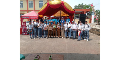 SMK LA TAHZAN BERPARTISIPASI DONOR DARAH BERSAMA KNPI MUNJUL HARI SUMPAH PEMUDA