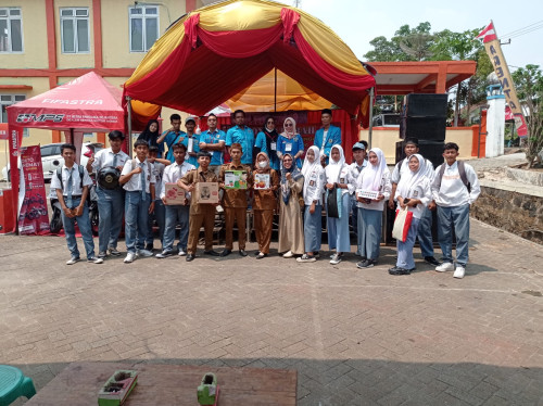 SMK LA TAHZAN BERPARTISIPASI DONOR DARAH BERSAMA KNPI MUNJUL HARI SUMPAH PEMUDA
